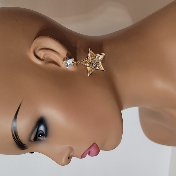 Betsey Johnson Celestial Drop Earrings - Picture 1 of 6